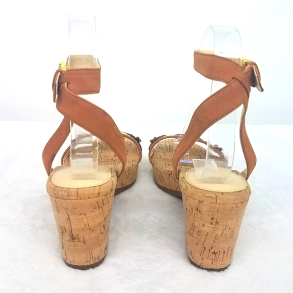 Lauren Ralph Lauren Odelia Wedge Sandals - Picture 4 of 6